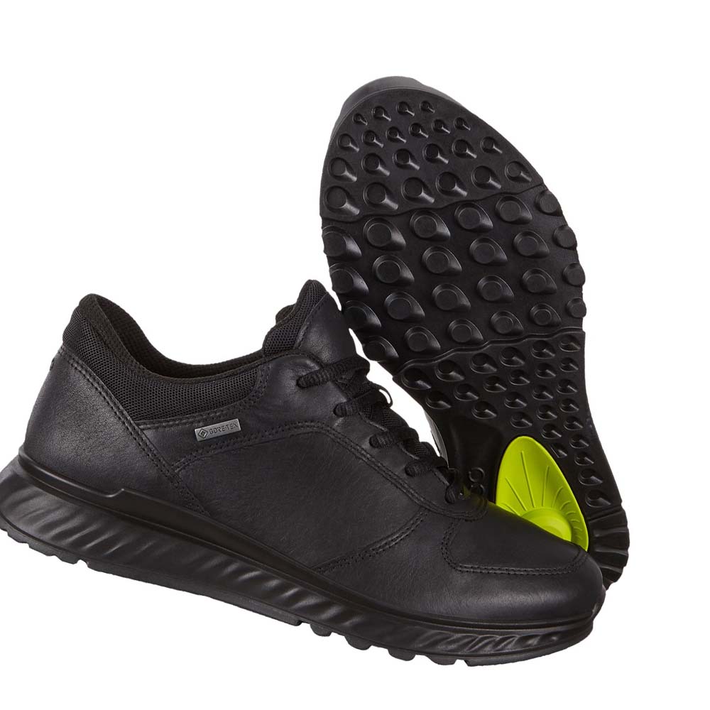 Ecco Exostride Low Gtx Sneakers Dam Svarta | SE 220QMA